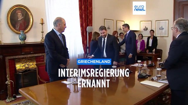 Übergangsregierung führt Griechenland zu den Neuwahlen