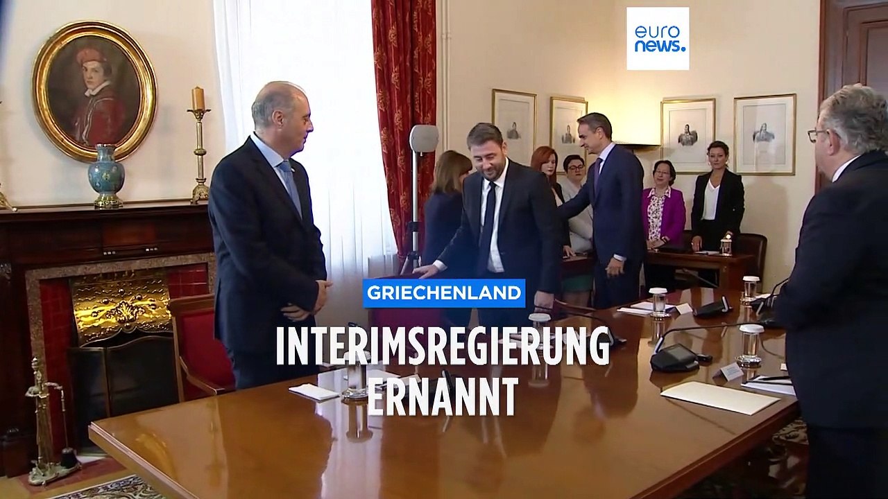 Übergangsregierung führt Griechenland zu den Neuwahlen