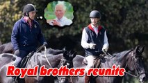 Prince Andrew rides with Prince Edward after the Royal Lodge controversy with King Charles