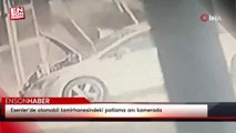 Esenler’de otomobil tamirhanesindeki patlama anı kamerada