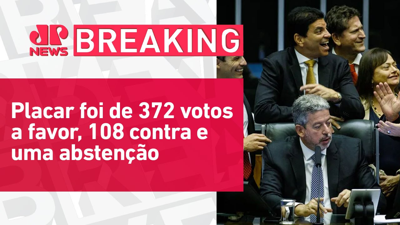 Câmara dos Deputados aprova texto-base do novo arcabouço fiscal | BREAKING NEWS