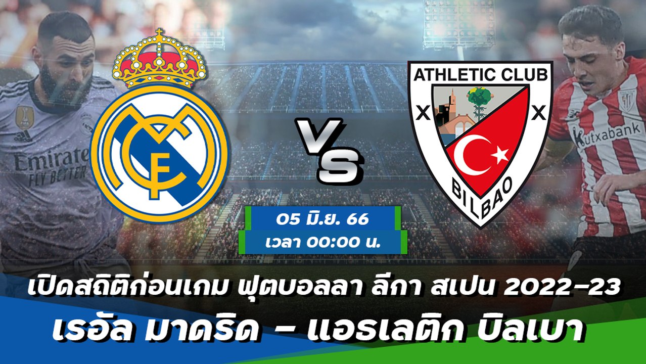เรอัล มาดริด - แอธเลติก บิลเบา ฟุตบอลลา ลีกา สเปน 2022-23