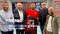 Gaëtan Laborde, attaquant de l’OGC Nice, invité de la 50e de Gym Tonic