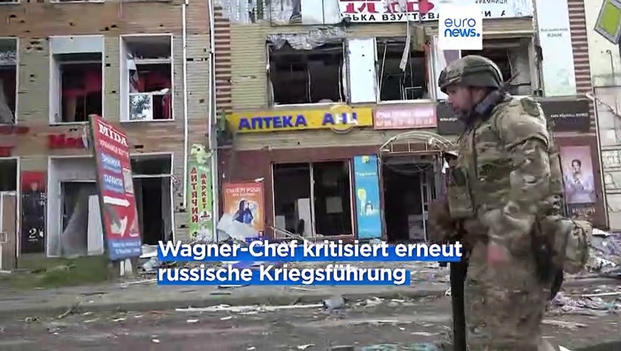 Prigoschin: '20,000 Wagner-Söldner in Bachmut gefallen'