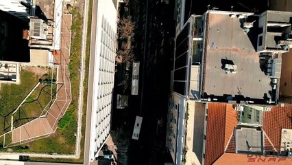 Athens, Greece  - by drone [4K]