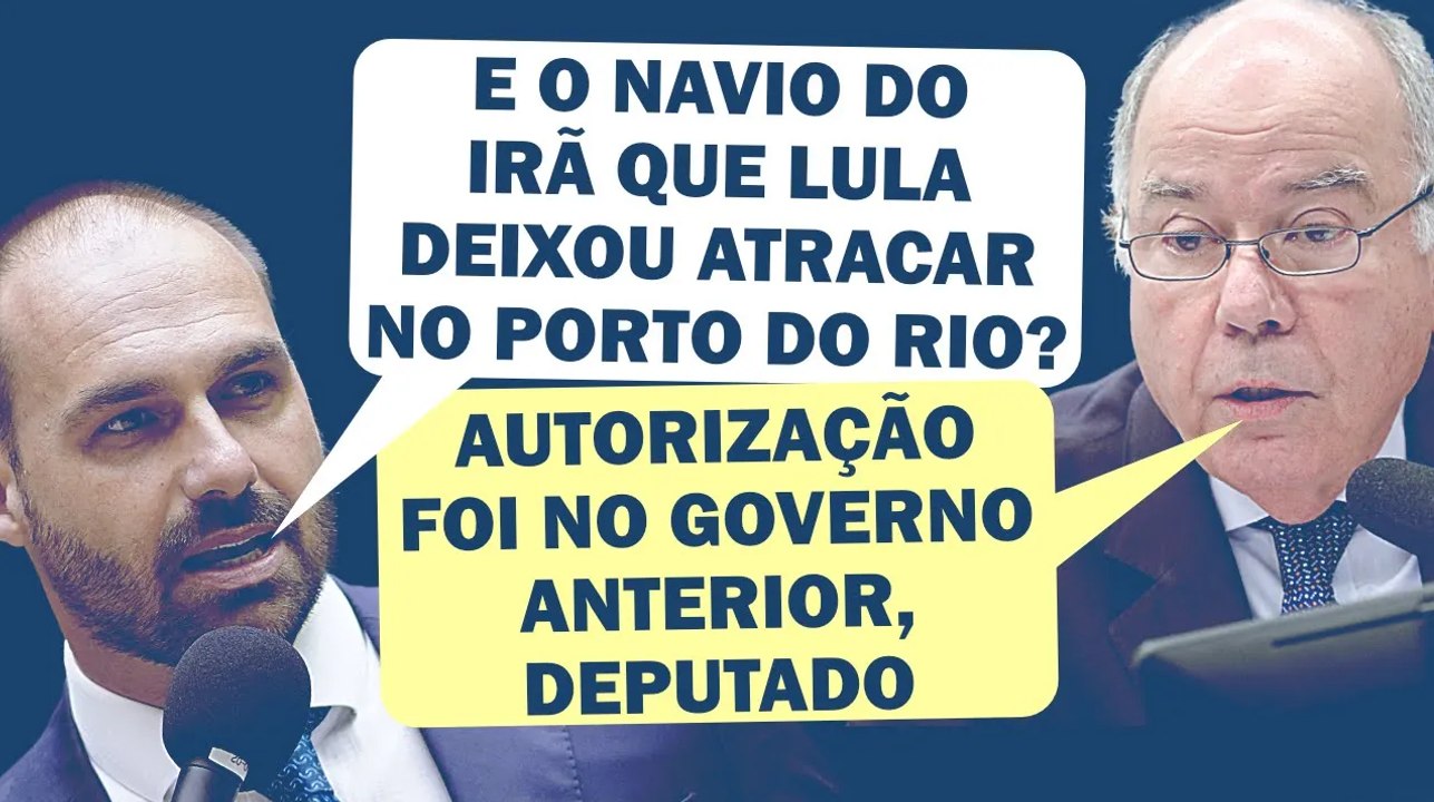 QUASE EMBAIXADOR NO GOVERNO DO PAI, EDUARDO BOLSONARO COMETE GAFES COM CHANCELER | Cortes 247