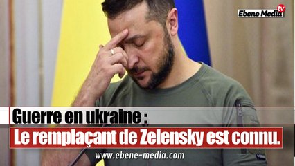 Les dirigeants occidentaux ont trouvés le remplaçant de Zelensky.