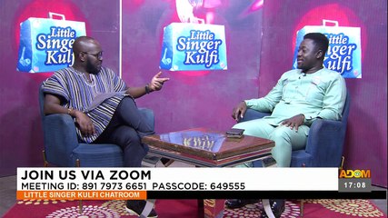 Little Singer Kulfi Chat Room on Adom TV (19-5-23)