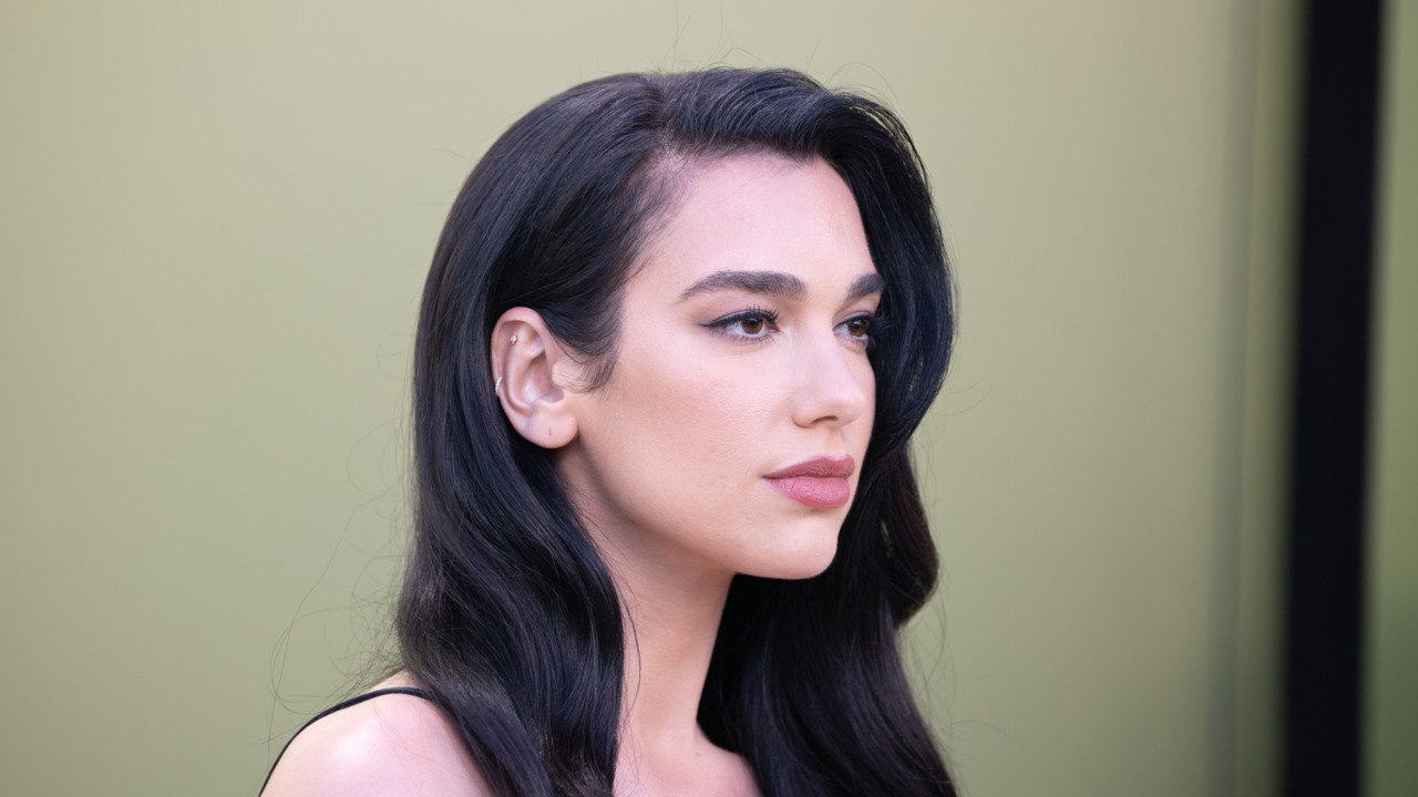 The Top of Dua Lipa's Cut-Out LBD Was Held Together By Two Tiny Pockets and Two Tinier Buckles