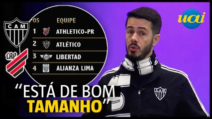 Fael analisa classificação do Galo na Libertadores