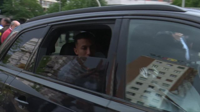 La entrada de Vinicius al Santiago Bernabéu después de los insultos racistas en Mestalla