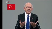 Kılıçdaroğlu, TRT'de Erdoğan'a meydan okudu, 'çık karşıma' dedi