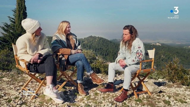 Virginie Efira et Julien Doré dans Chemins de traverse .