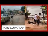 Agente de trânsito é agredido ao multar motorista por estacionar em local proibido