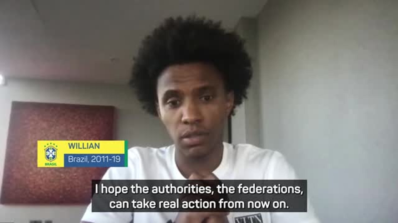 Willian hopes Vinicius situation can inspire positive change