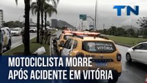 Motociclista morre após acidente em Vitória