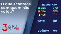 Deputados podem ter desconto de R$ 1.300 no salário por se absterem em votação