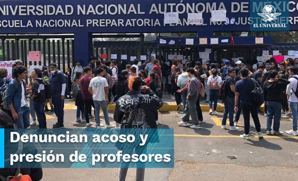 Toman encapuchados Prepa 3, Justo Sierra , de la UNAM