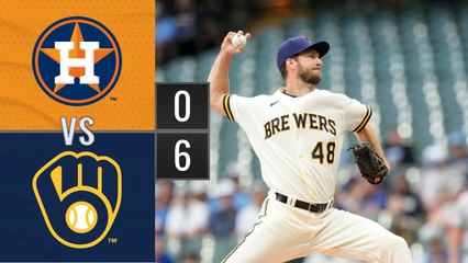 Resumen Astros de Houston vs Cerveceros de Milwaukee | MLB 23-05-2023