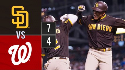 Resumen Padres de San Diego vs Nacionales de Washington | MLB 23-05-2023