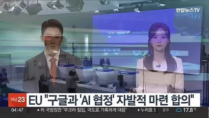 EU "구글과 'AI 협정' 자발적 마련 합의"