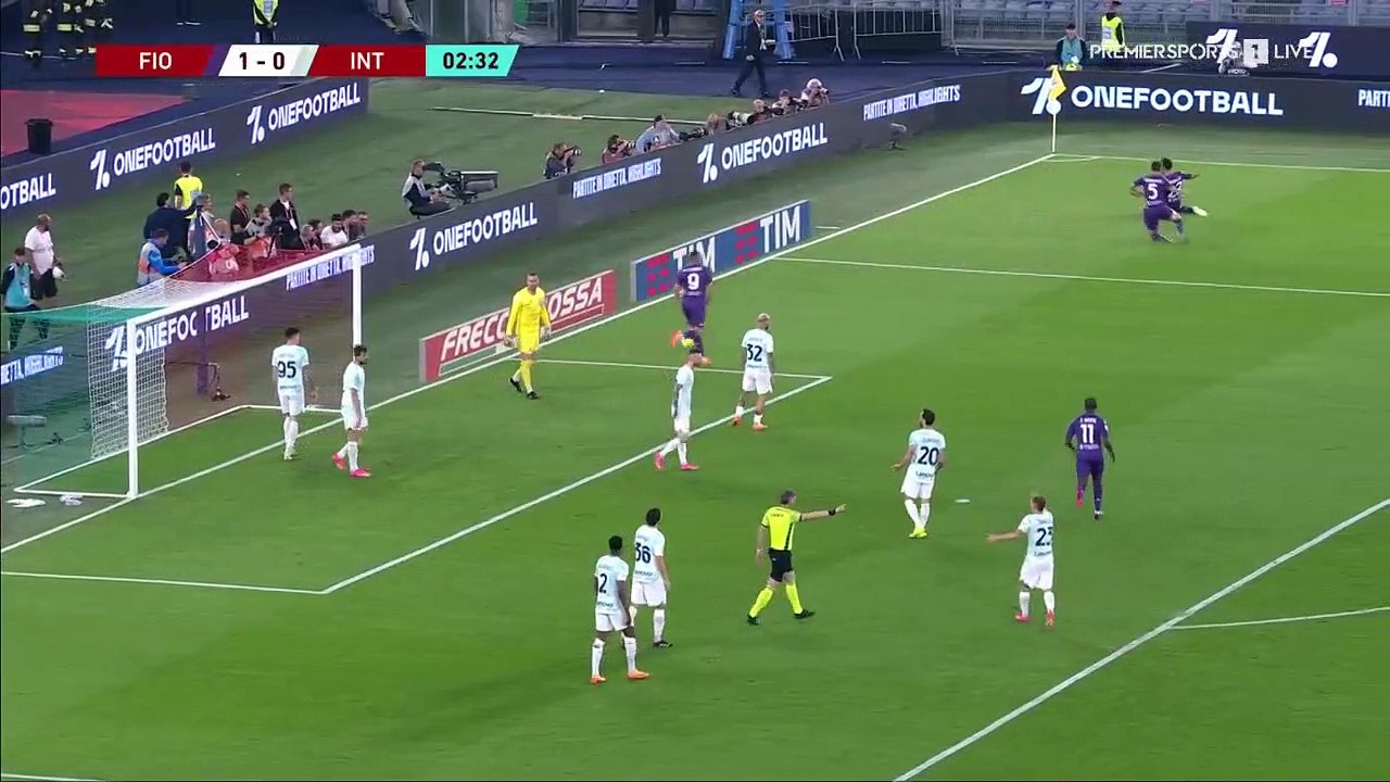 Fiorentina vs Inter Highlights