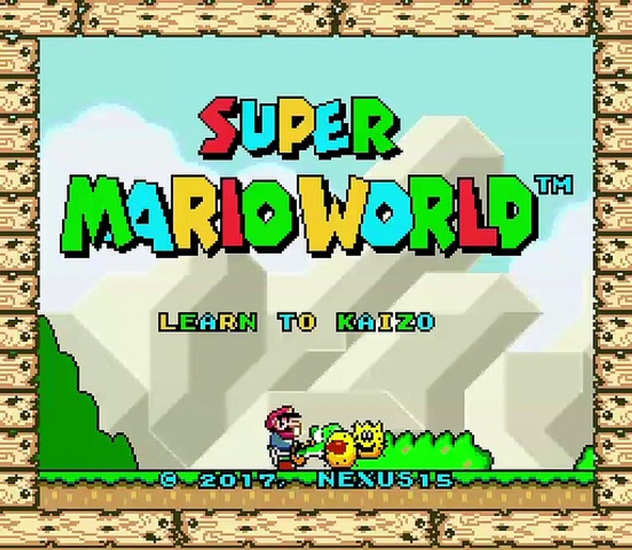 Super Mario World: Learn 2 Kaizo online multiplayer - snes - Vidéo  Dailymotion