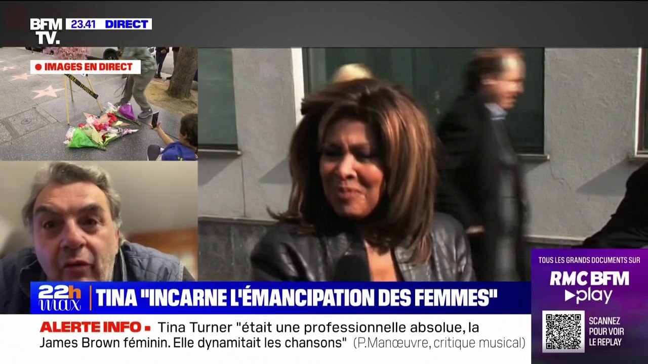 Mort de Tina Turner: "C'était Mick Jagger au féminin" pour Jean-Pierre Pasqualini, directeur des programmes de la chaîne Mélody