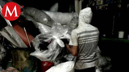El trabajo de los recolectores de basura en Puebla se ha vuelto una difícil labor