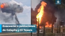 Se registra explosión de un ducto de Pemex en Polotitlán, Edo Mex; hay siete heridos