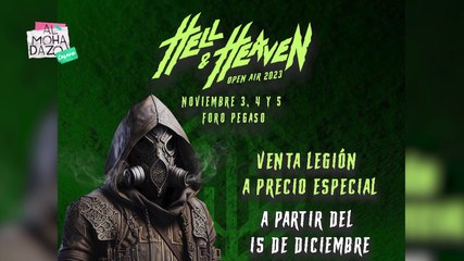 Hablando del festival "Hell & Heaven"