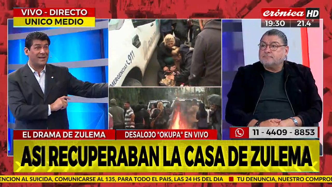 Fabio Cuggini: "En nuestro pais hay perfume francés para los políticos y ollas vacías para la gente"