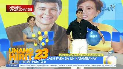 Let’s G! Giant jackstone game with Susan at Matteo Guidicelli! | Unang Hirit