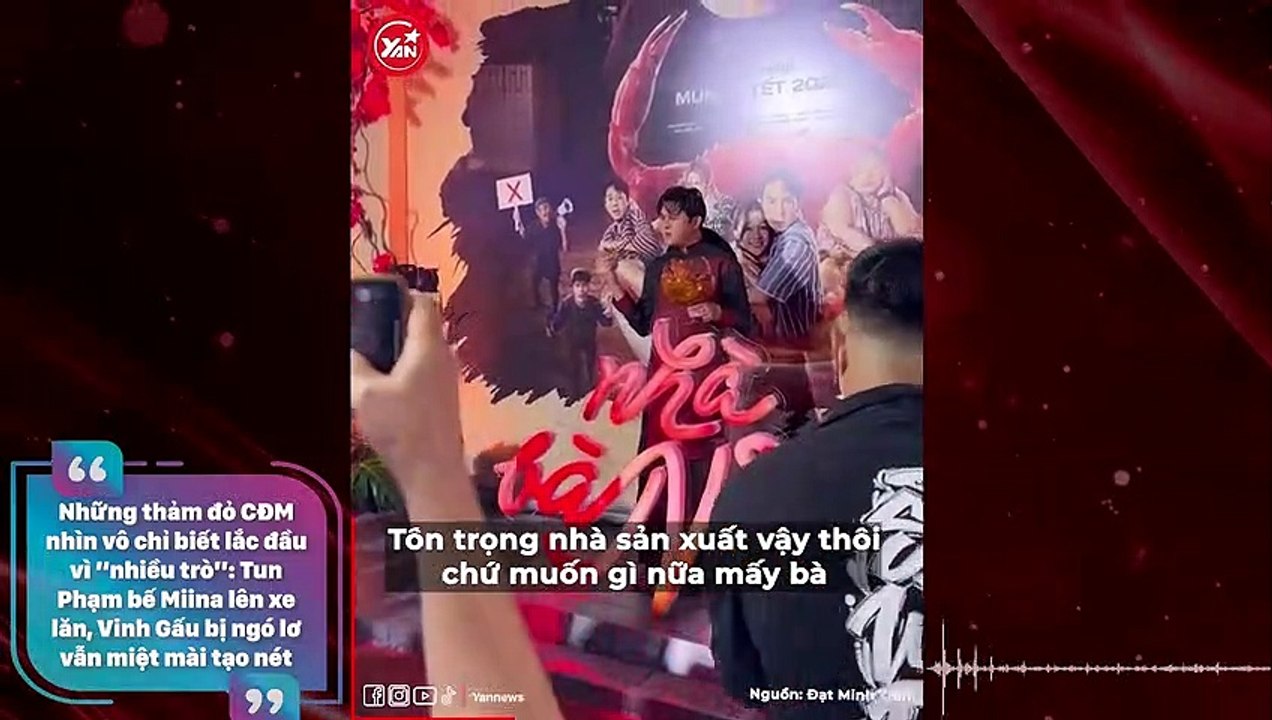 Tun Phạm bế Miina lên xe lăn, Vinh Gấu bị ngó lơ vẫn miệt mài tạo nét