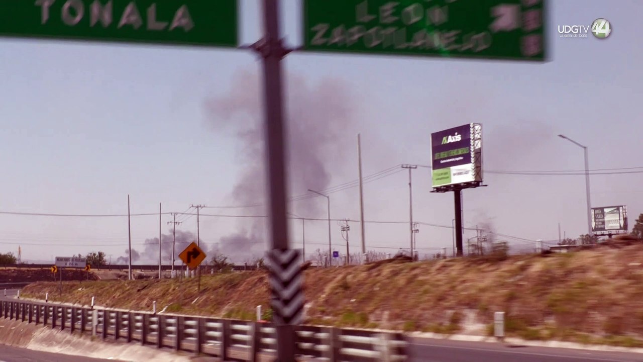 Semadet activa alerta atmosférica por incendio en Matatlán