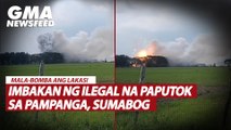 Imbakan ng ilegal na paputok sa Pampanga, sumabog | GMA News Feed