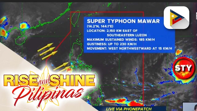 Panayam kay OCD Joint Information Center Chief Diego Agustin Mariano ukol sa mga paghahanda sa bagyong Mawar