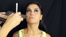 Party Smokey Eyes And Nude Lips Make Up Tutorial