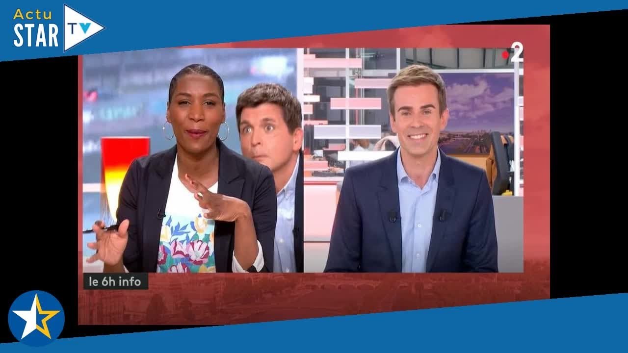 "Il n'a pas l'air bien" : Thomas Sotto dans tous ses états en direct, Jean-Baptiste Marteau n'en rev