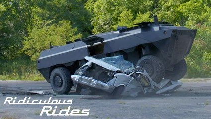 My ‘Unstoppable' Army Truck Destroys Anything In Its Path | RIDICULOUS RIDES