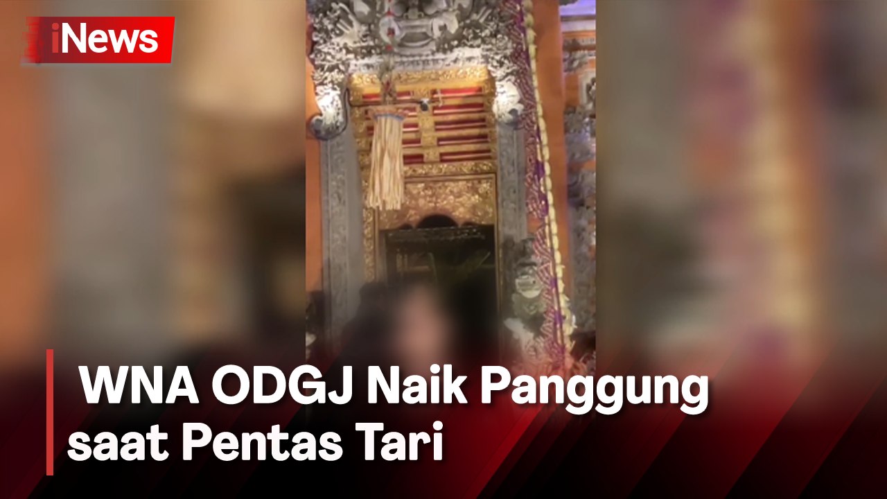 Wanita WNA Diduga ODGJ, Telanjang Naik Panggung Pentas Tari di Ubud