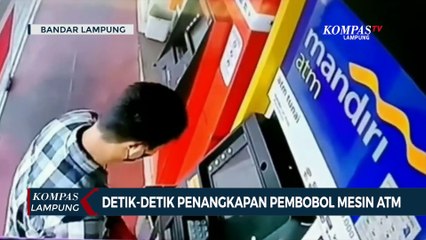 Pembobol ATM Diringkus saat Sedang Tertidur