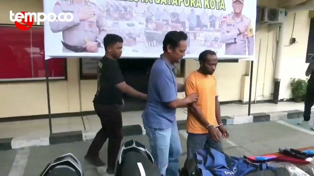 WNA di Jayapura Ditangkap Polisi Karena Tukar 8.7 Kilogram Ganja Dengan Sepeda Motor