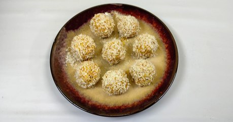 طريقة عمل حلى كرات الشعيرية السهل والسريع