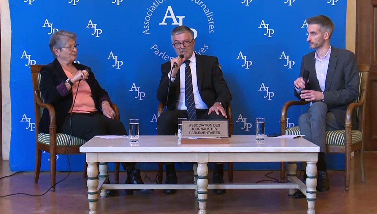 Conférence de presse de l’AJP : M. Bertrand Pancher, député de la Meuse, Président du groupe LIOT à l’Assemblée nationale - Mercredi 24 mai 2023