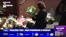 L'émotion encore vive à Roubaix en ce jour d'hommage national aux trois policiers tués dans un accident de la route