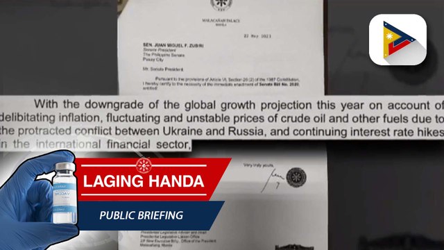 Pagpasa sa panukalang Maharlika Investment Fund sa Senado, sinertipikahan ni PBBM bilang urgent bill