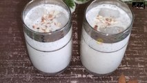 Add milk into dates and nuts, you will be surprised with the result!! | Dates and nuts milk shake
