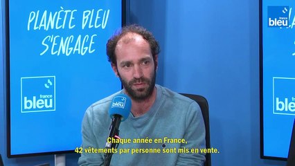 Frédéric Amiel : "pour respecter l'accord de Paris, on pourrait acheter (maximum) 5 vêtements par an"