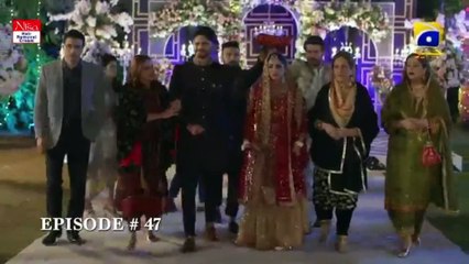 Tere Bin Ep 47 - [Eng Sub] - Digitally Presented by Nisa Hair Removal Cream- Yumna Zaidi - Wahaj Ali